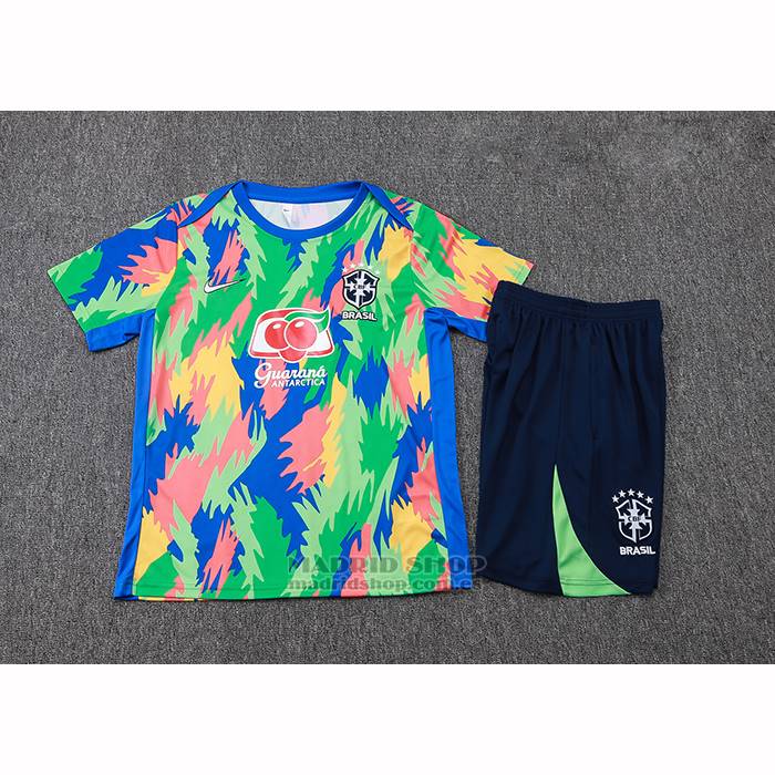 Chandal del Brasil Manga Corta 2025-2026 Camuflaje - Pantalon Corto